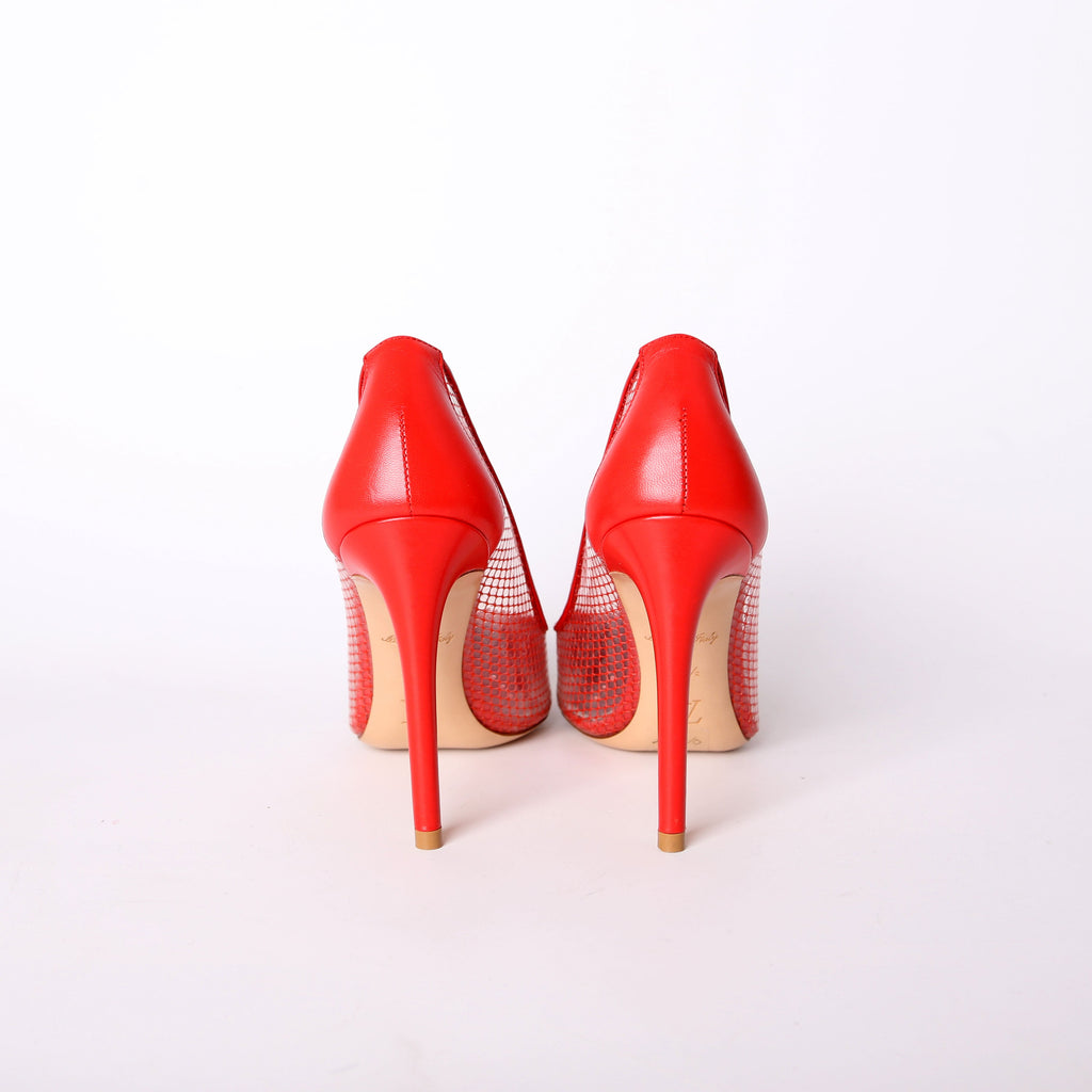 Louis Vuitton Urban Twist PVC/Mesh Pumps Size 35.5