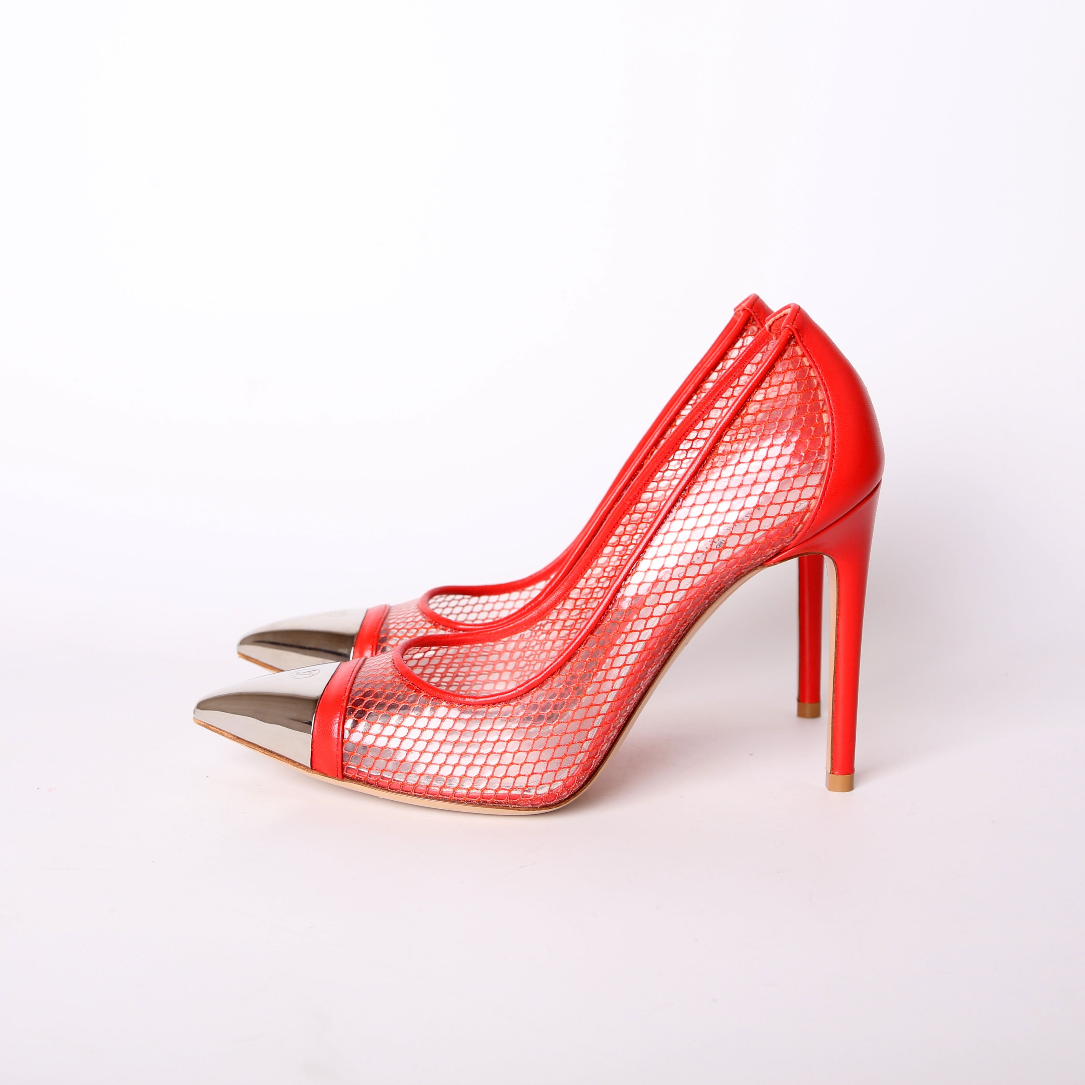 Louis Vuitton Urban Twist PVC/Mesh Pumps Size 35.5