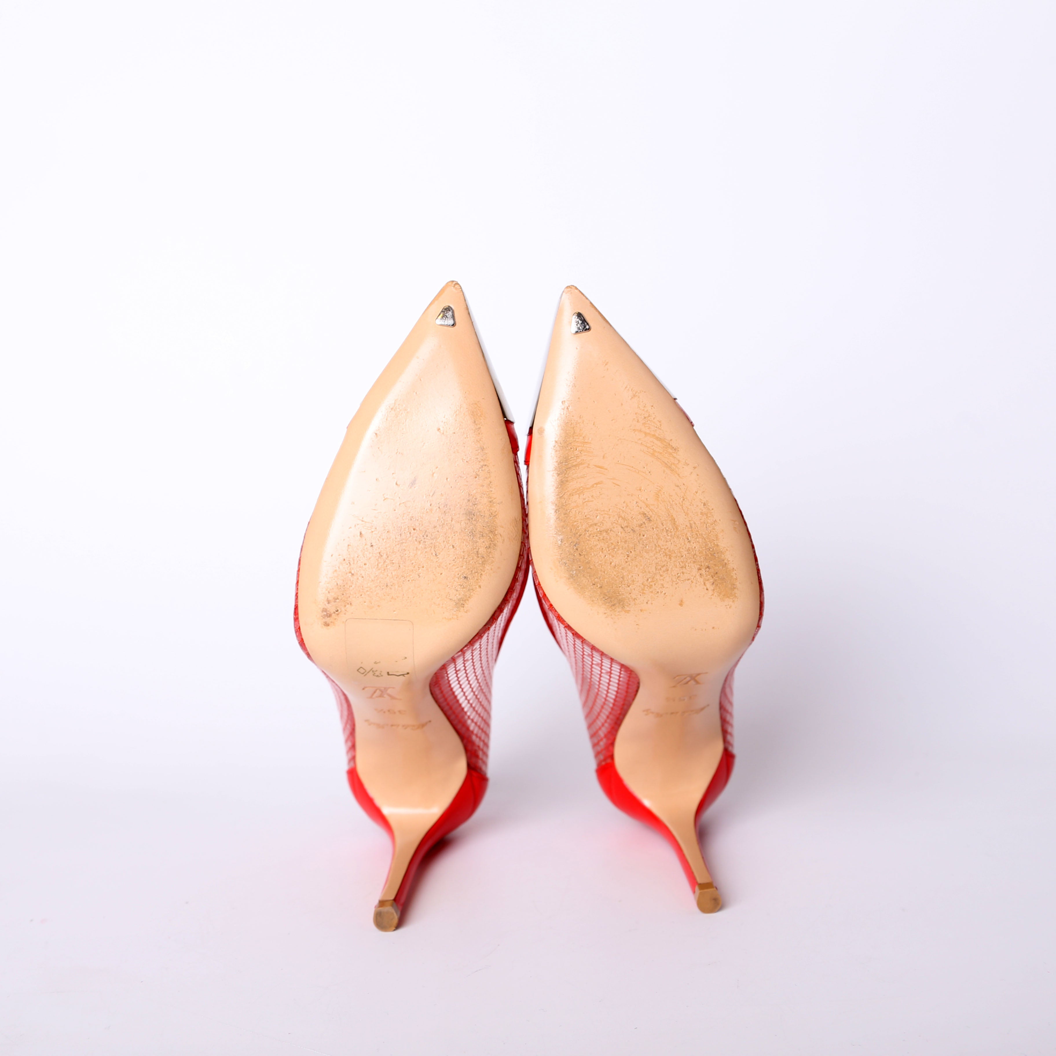 Louis Vuitton Urban Twist PVC/Mesh Pumps Size 35.5