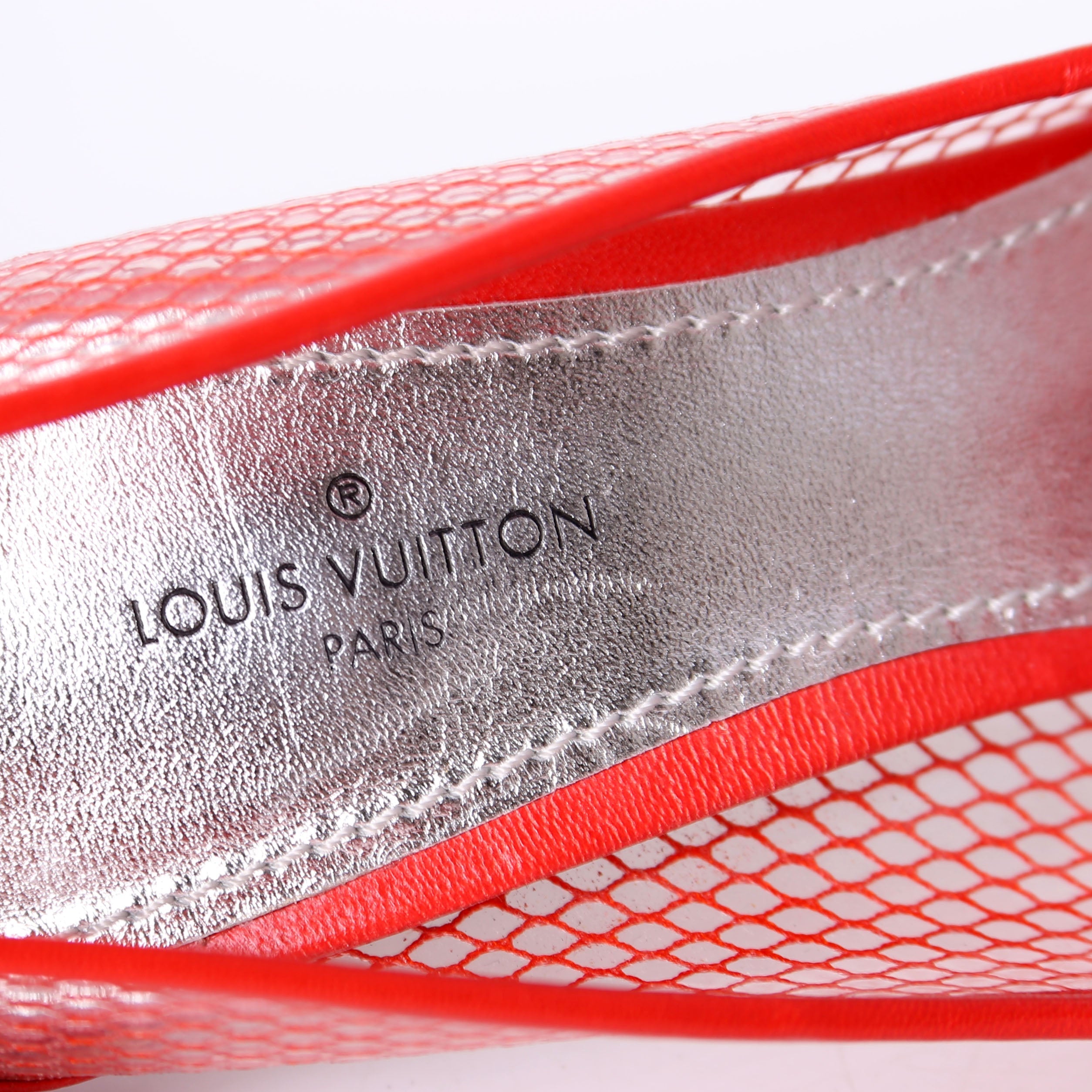 Louis Vuitton Urban Twist PVC/Mesh Pumps Size 35.5