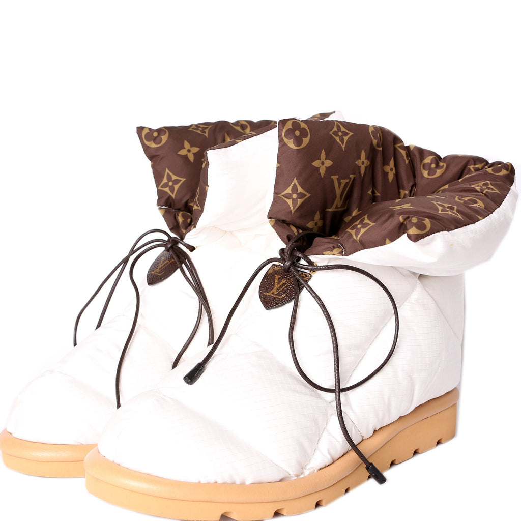 Louis Vuitton Pillow Flat Comfort Ankle Boots Size 42