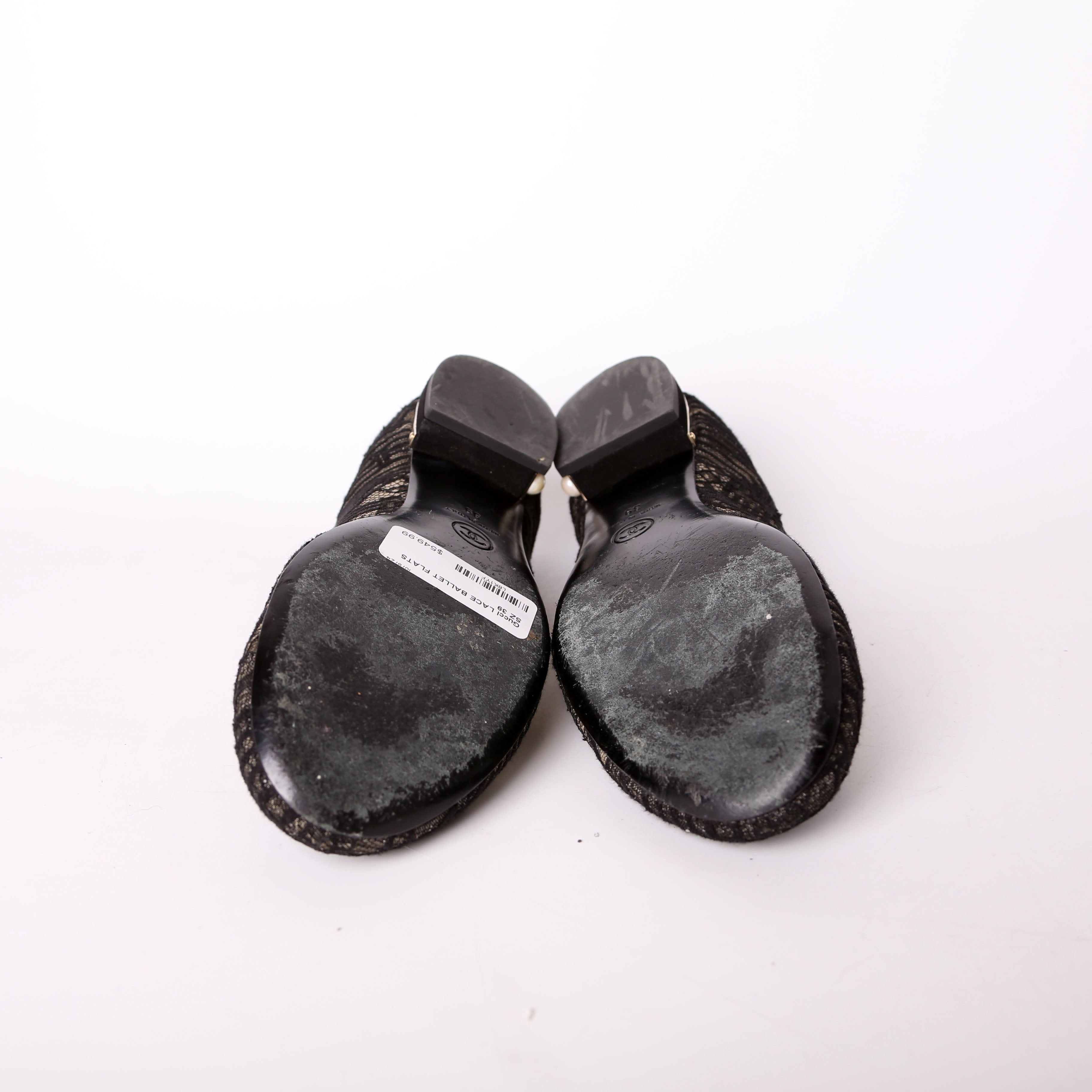 Chanel Lace Ballet Flats Size 39