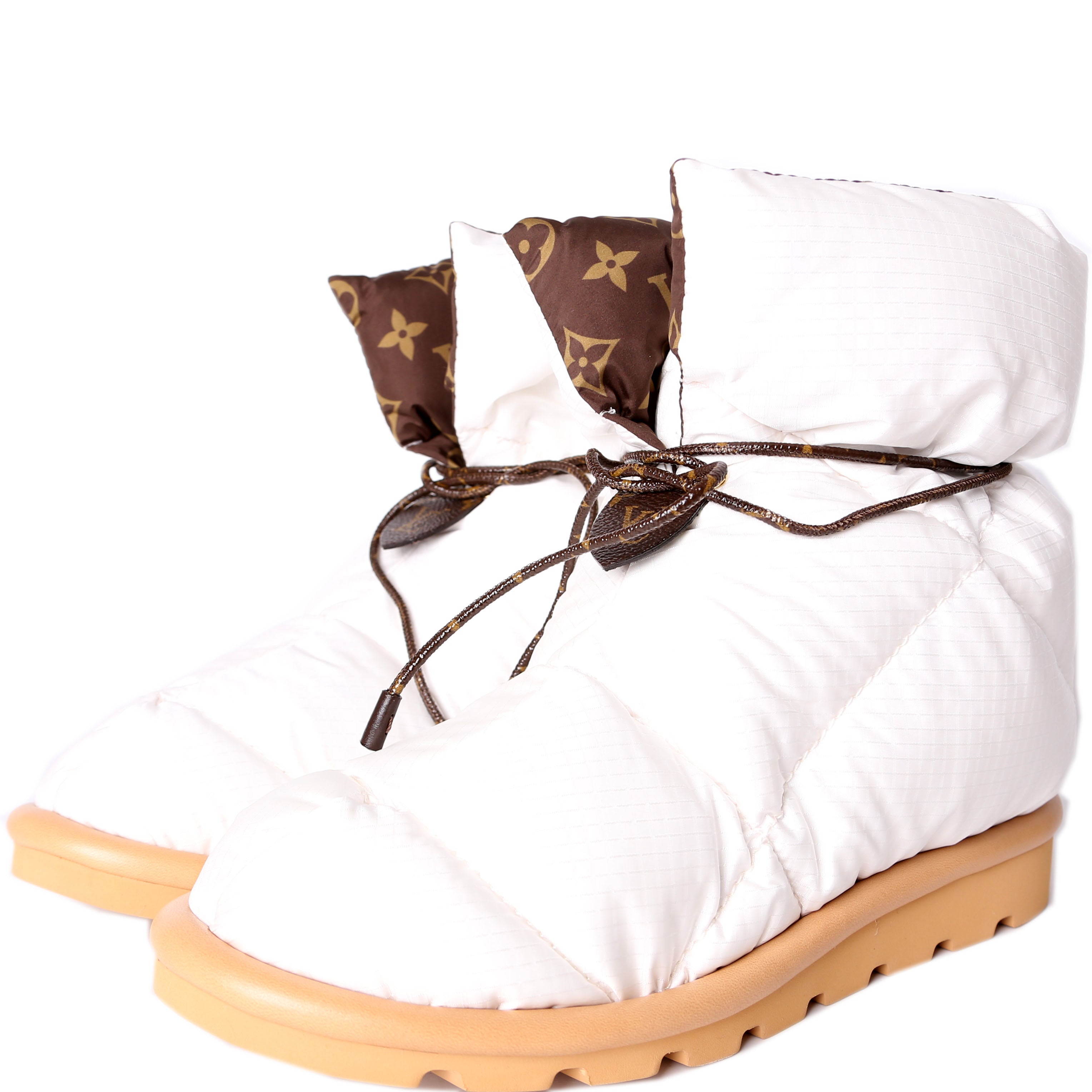 Louis Vuitton Pillow Flat Comfort Ankle Boots Size 39