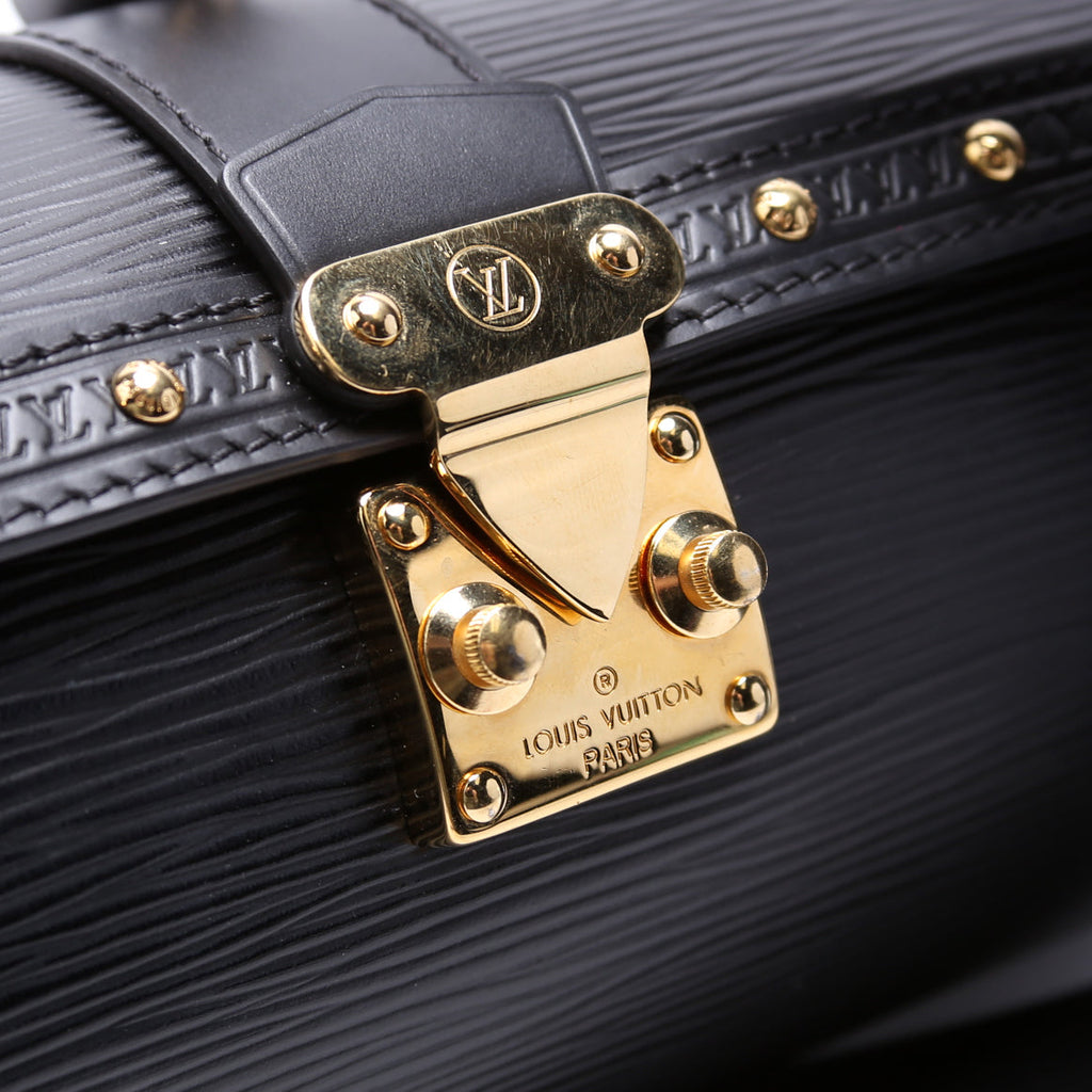 Louis Vuitton Papillon Trunk Epi Black