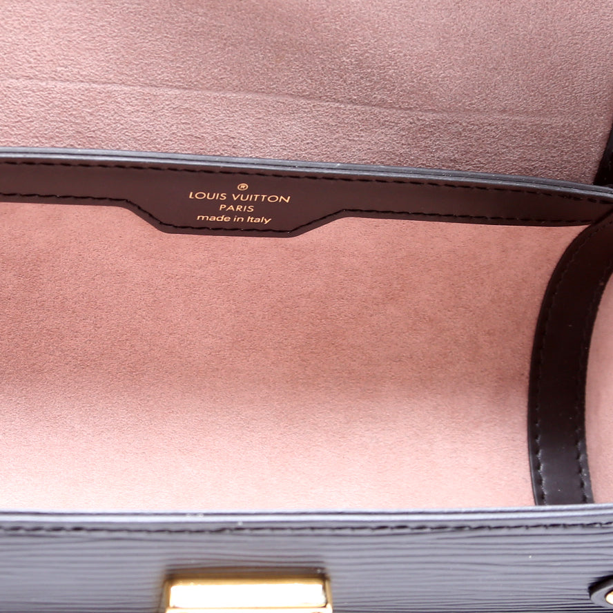 Louis Vuitton Papillon Trunk Epi Black