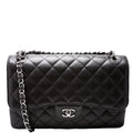 Chanel Classic Flap Jumbo Caviar RFID Black