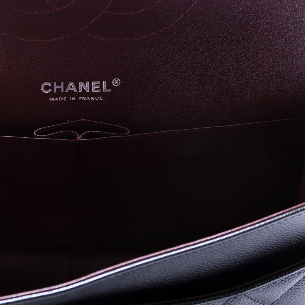Chanel Classic Flap Jumbo Caviar RFID Black