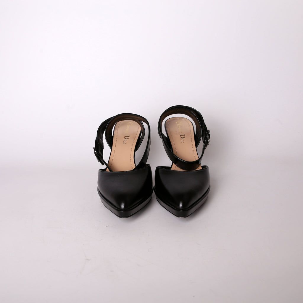 Christian Dior Ankle Wrap Heels Size 37