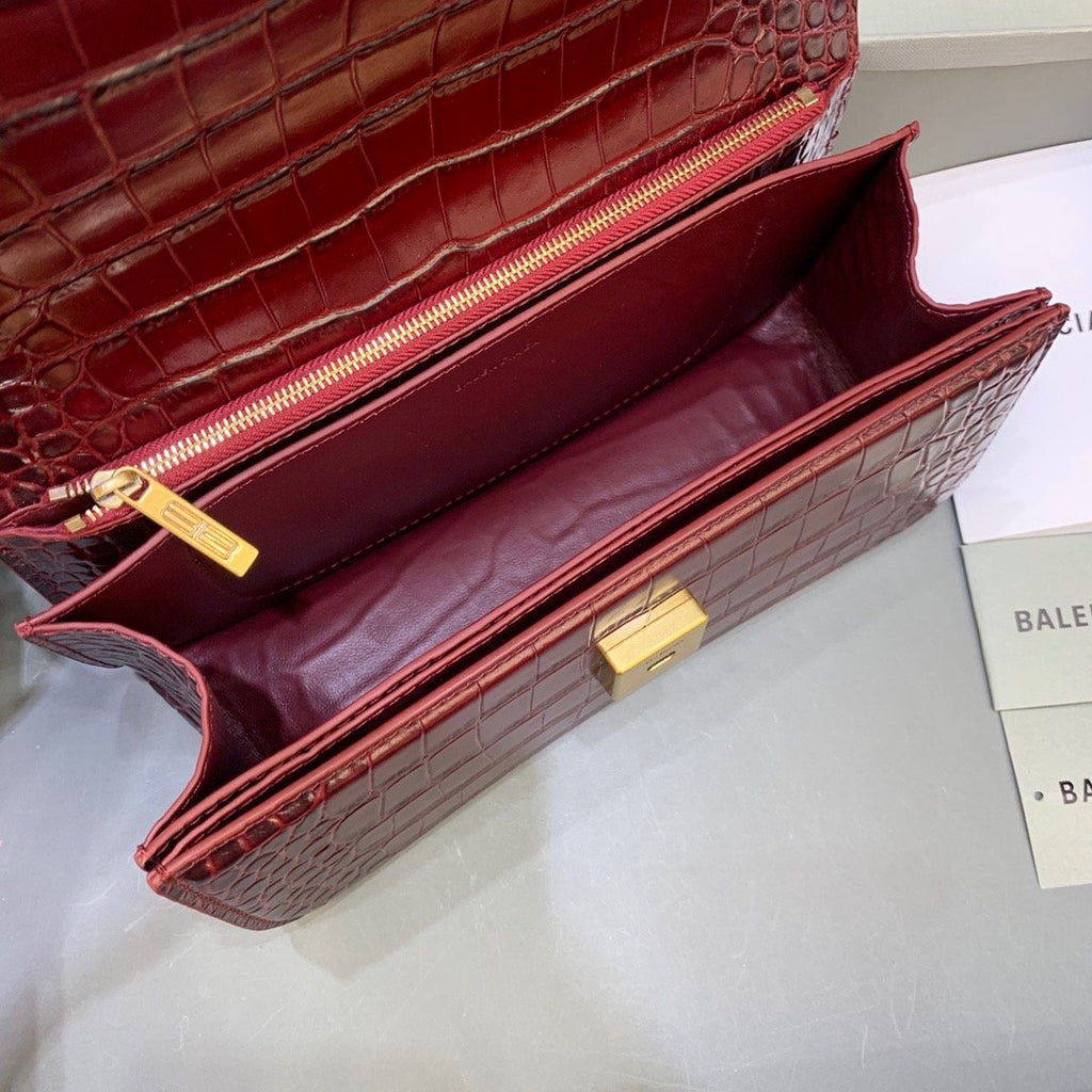 Gossip Small Shoulder Bag Dark Red, For Women,  Bags 9.1in/23cm