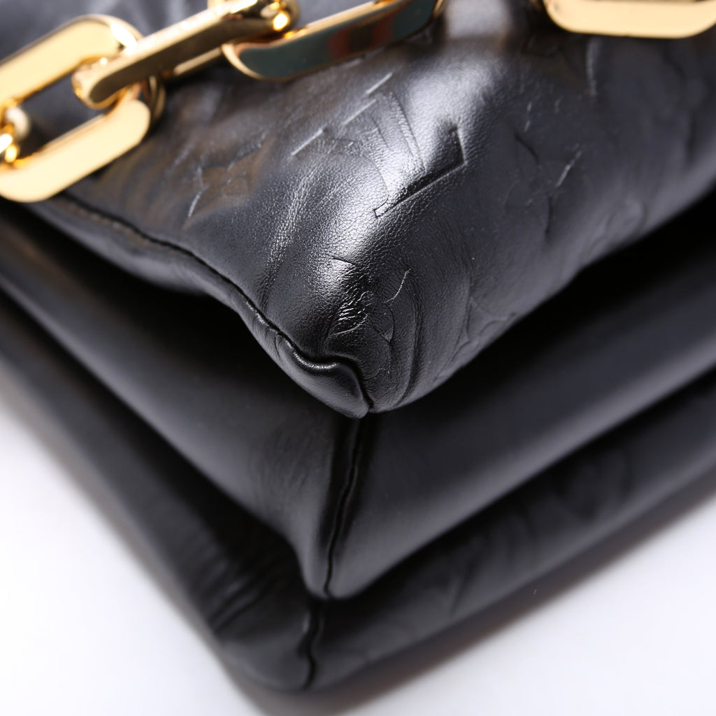 Louis Vuitton Coussin MM Lambskin Black