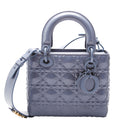 Christian Dior Lady Dior Medium Diamond Cannage Blue