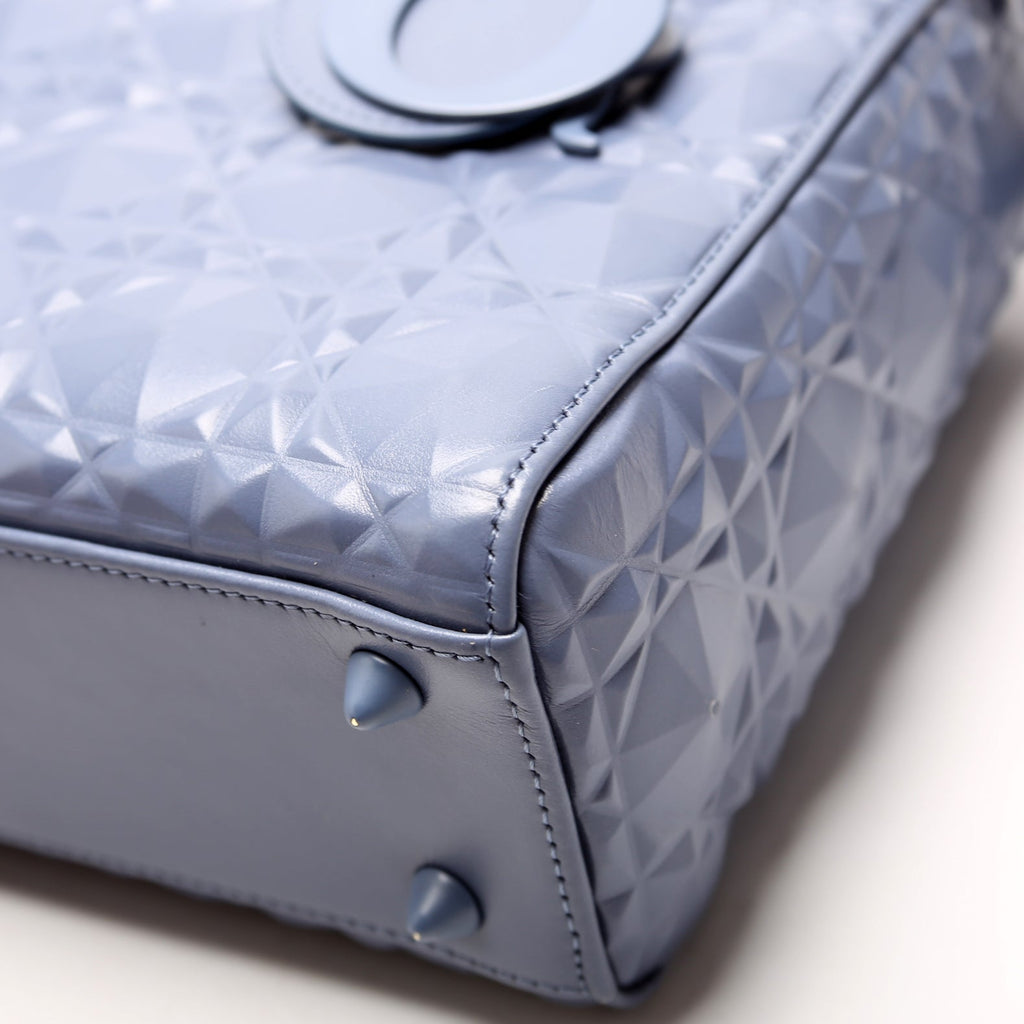 Christian Dior Lady Dior Medium Diamond Cannage Blue