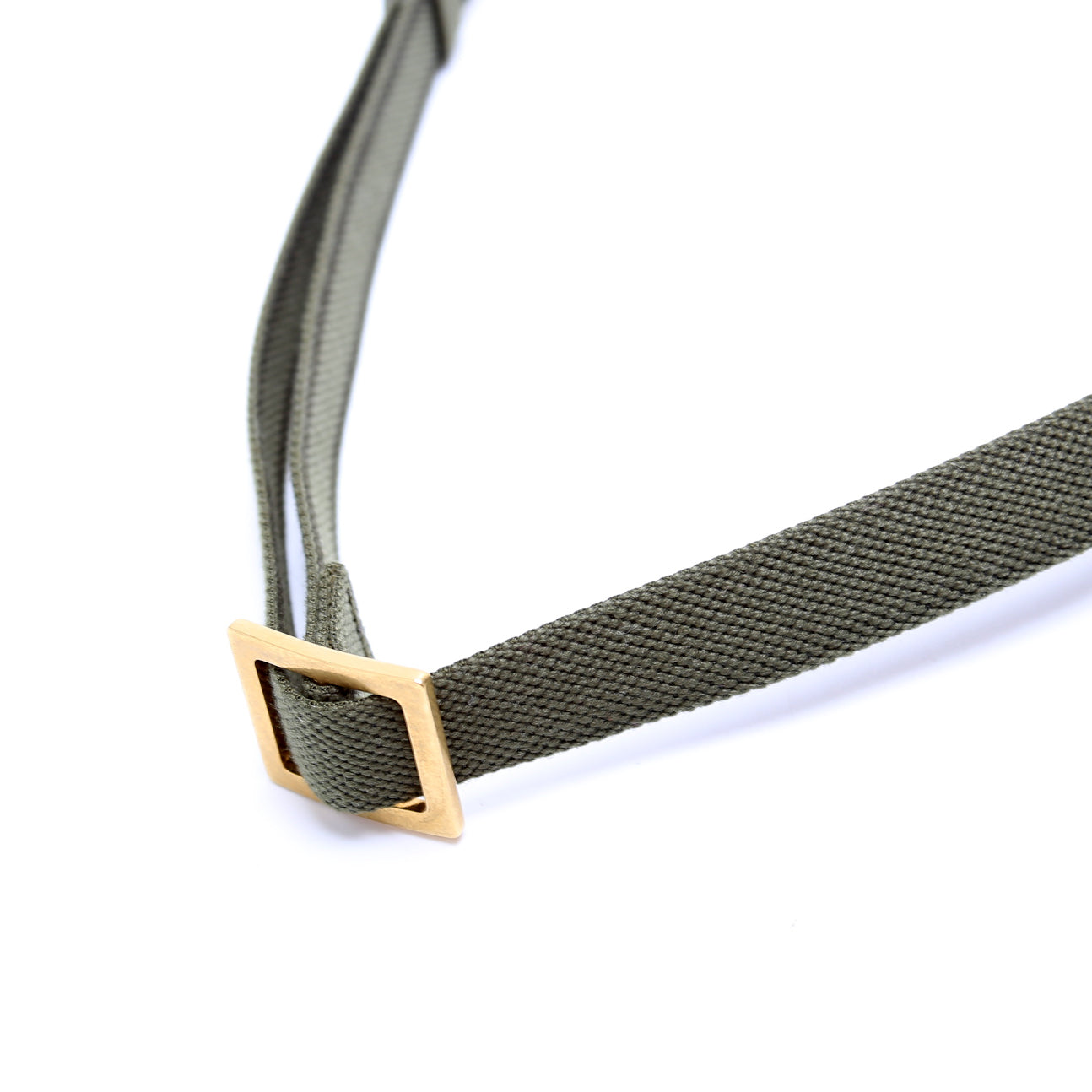 Christian Dior Slim Saddle Belt Bag Oblique Green