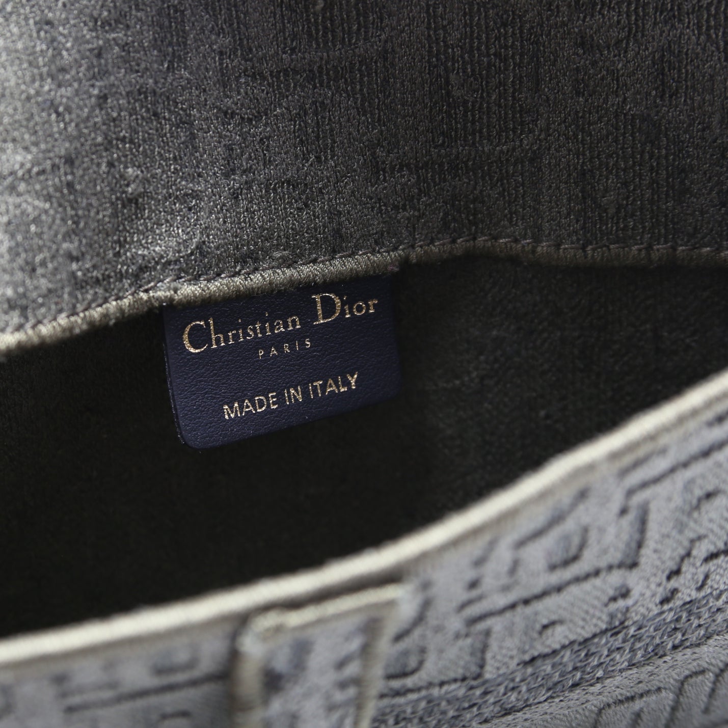 Christian Dior Slim Saddle Belt Bag Oblique Green