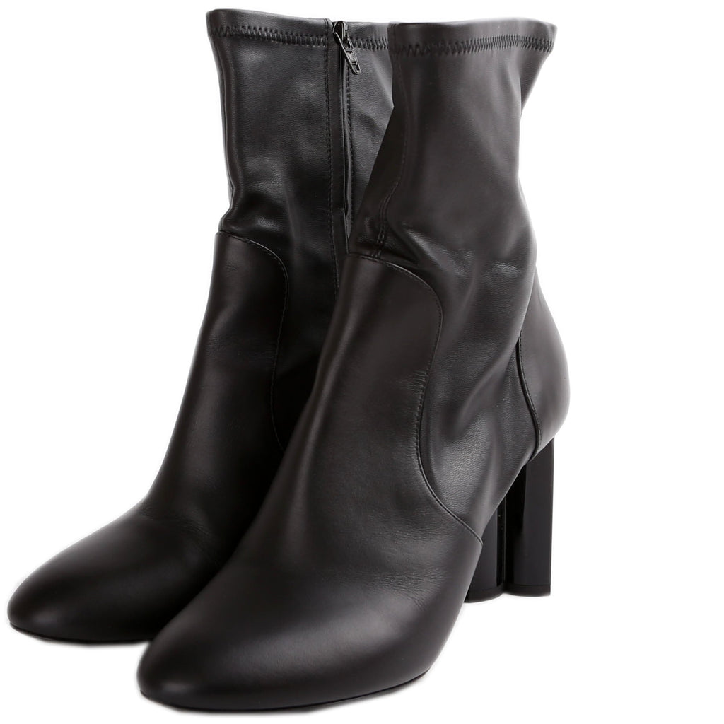 Louis Vuitton Uniformes Silhouette Ankle Calfskin Boots Size 37.5