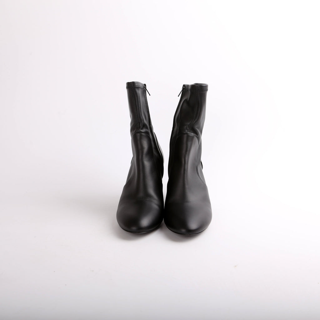 Louis Vuitton Uniformes Silhouette Ankle Calfskin Boots Size 37.5