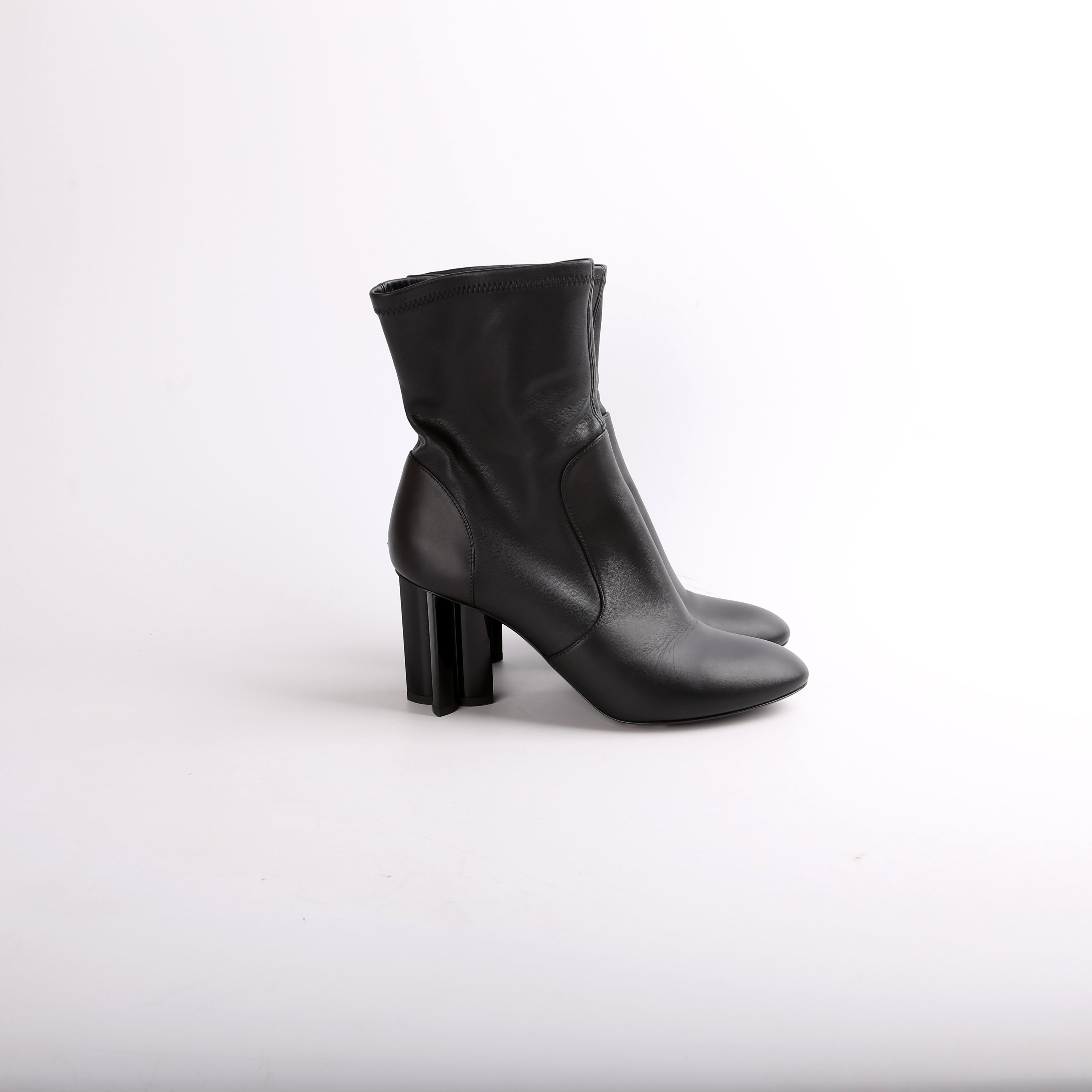 Louis Vuitton Uniformes Silhouette Ankle Calfskin Boots Size 37.5
