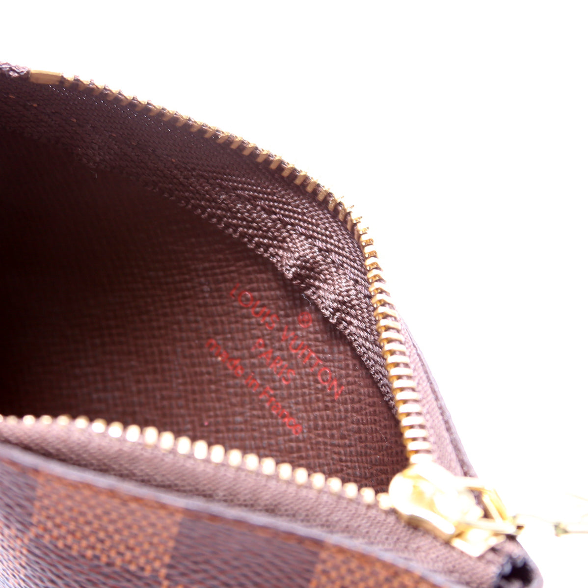 Louis Vuitton Pochette Cles Damier Ebene