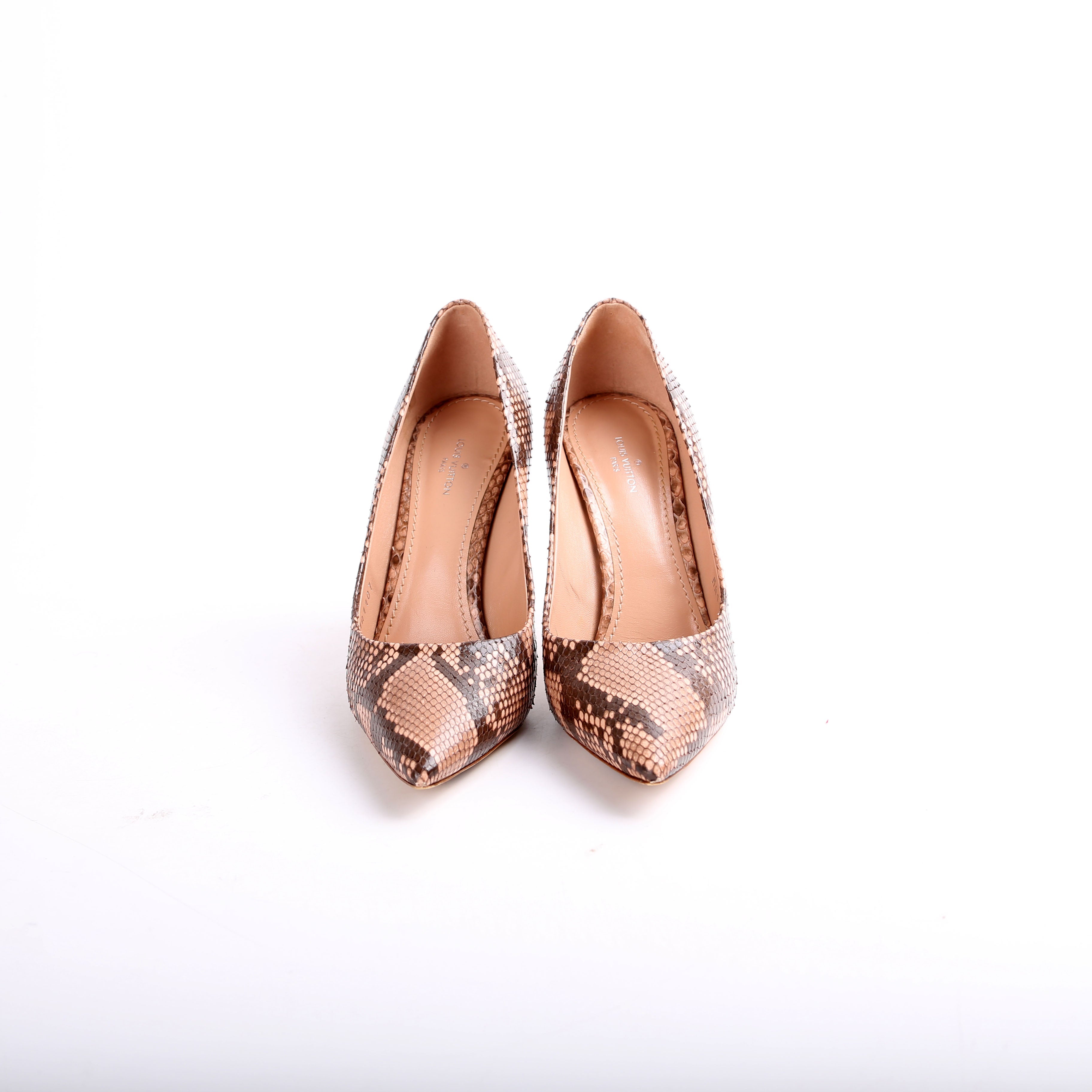 Louis Vuitton Eyeline Pump Snakeskin Size 36