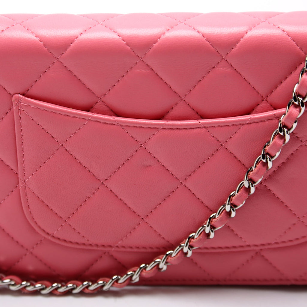 Chanel WOC Classic Quilted Lambskin Pink