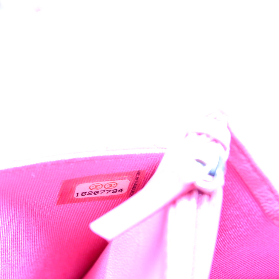 Chanel WOC Classic Quilted Lambskin Pink