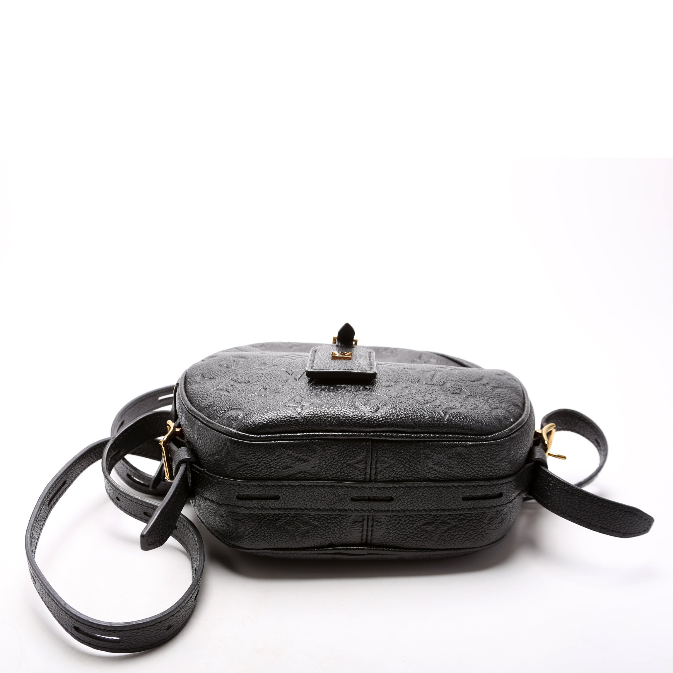 Louis Vuitton Boite Chapeau Souple MM Empreinte Black