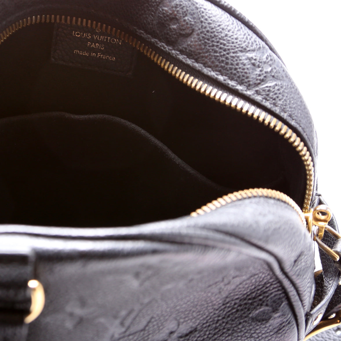 Louis Vuitton Boite Chapeau Souple MM Empreinte Black