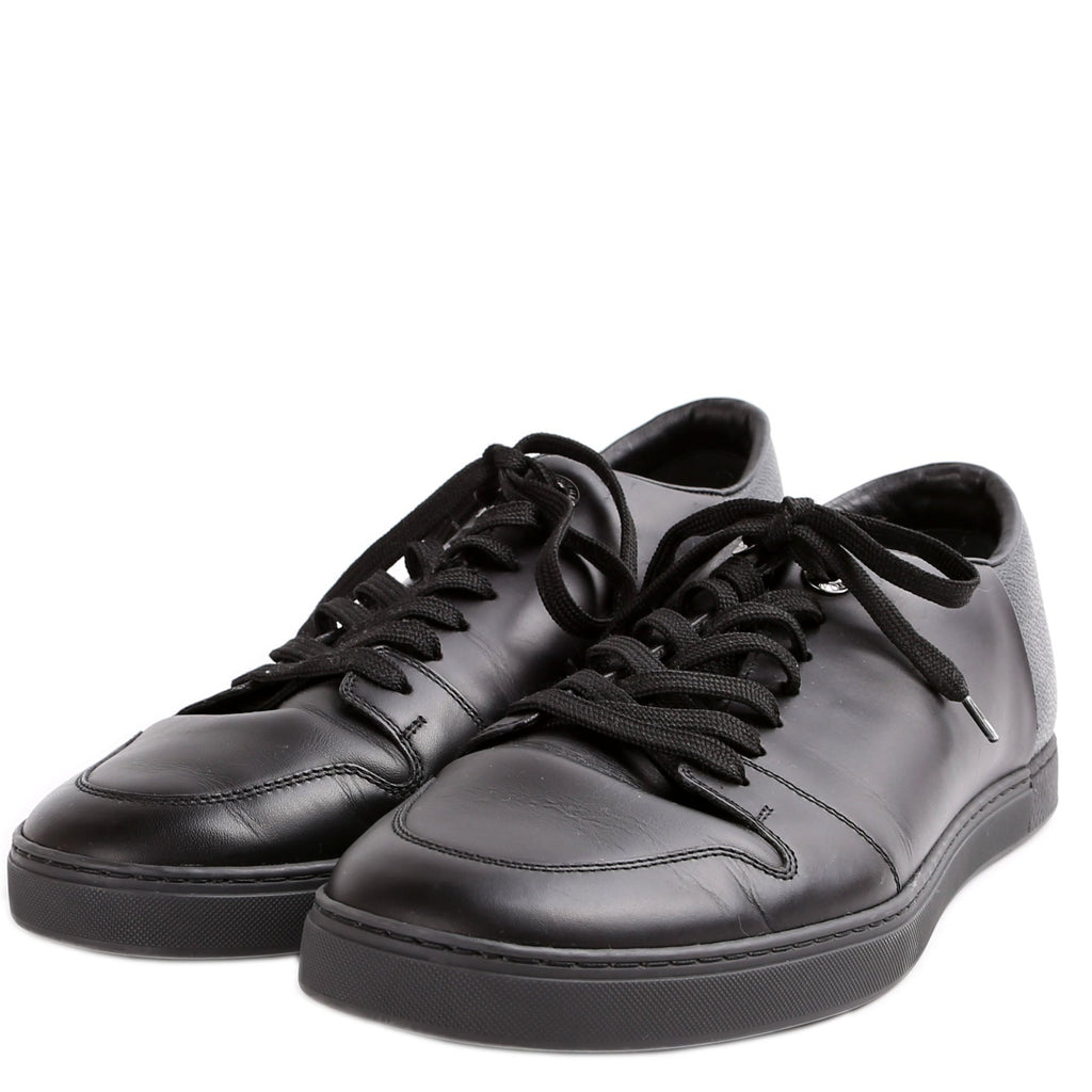 Louis Vuitton Calfskin Damier Graphite Sneakers Mens Size 7 (Womens 39)