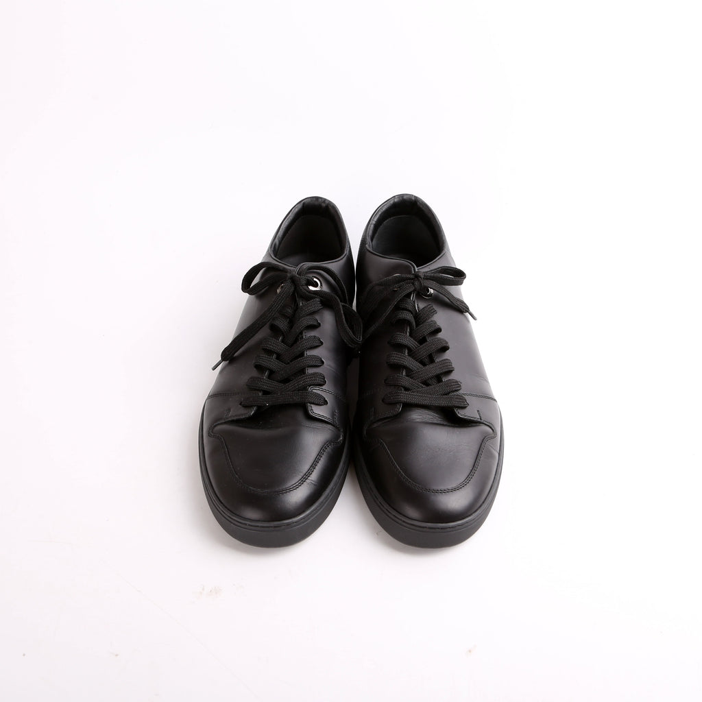 Louis Vuitton Calfskin Damier Graphite Sneakers Mens Size 7 (Womens 39)