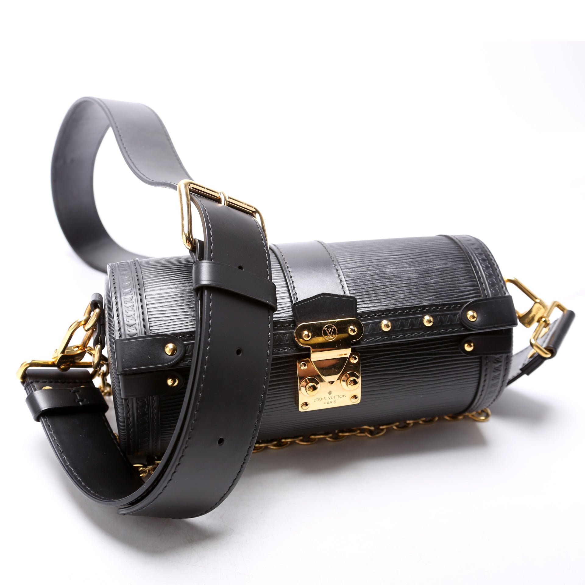 Louis Vuitton Papillon Trunk Epi Black