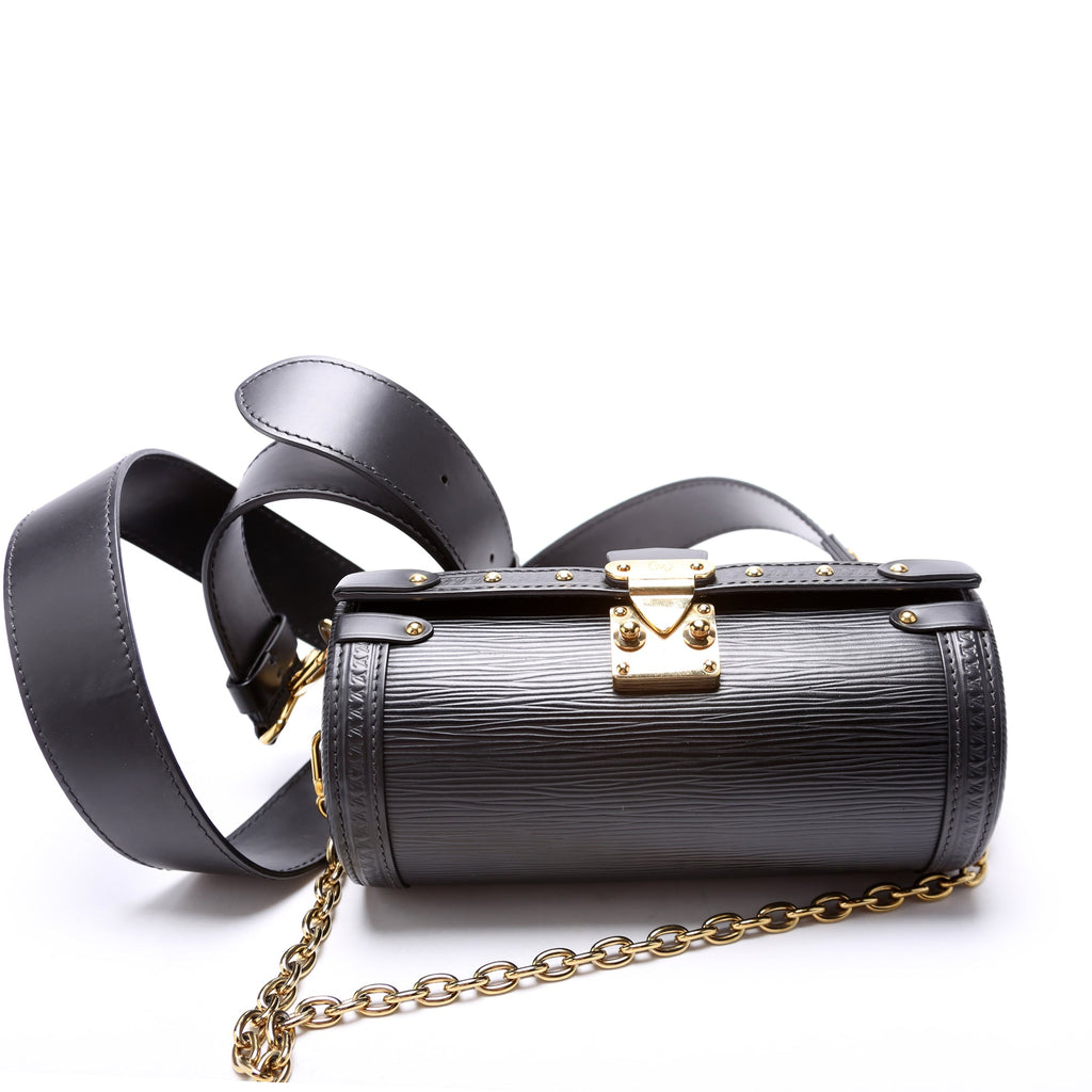 Louis Vuitton Papillon Trunk Epi Black