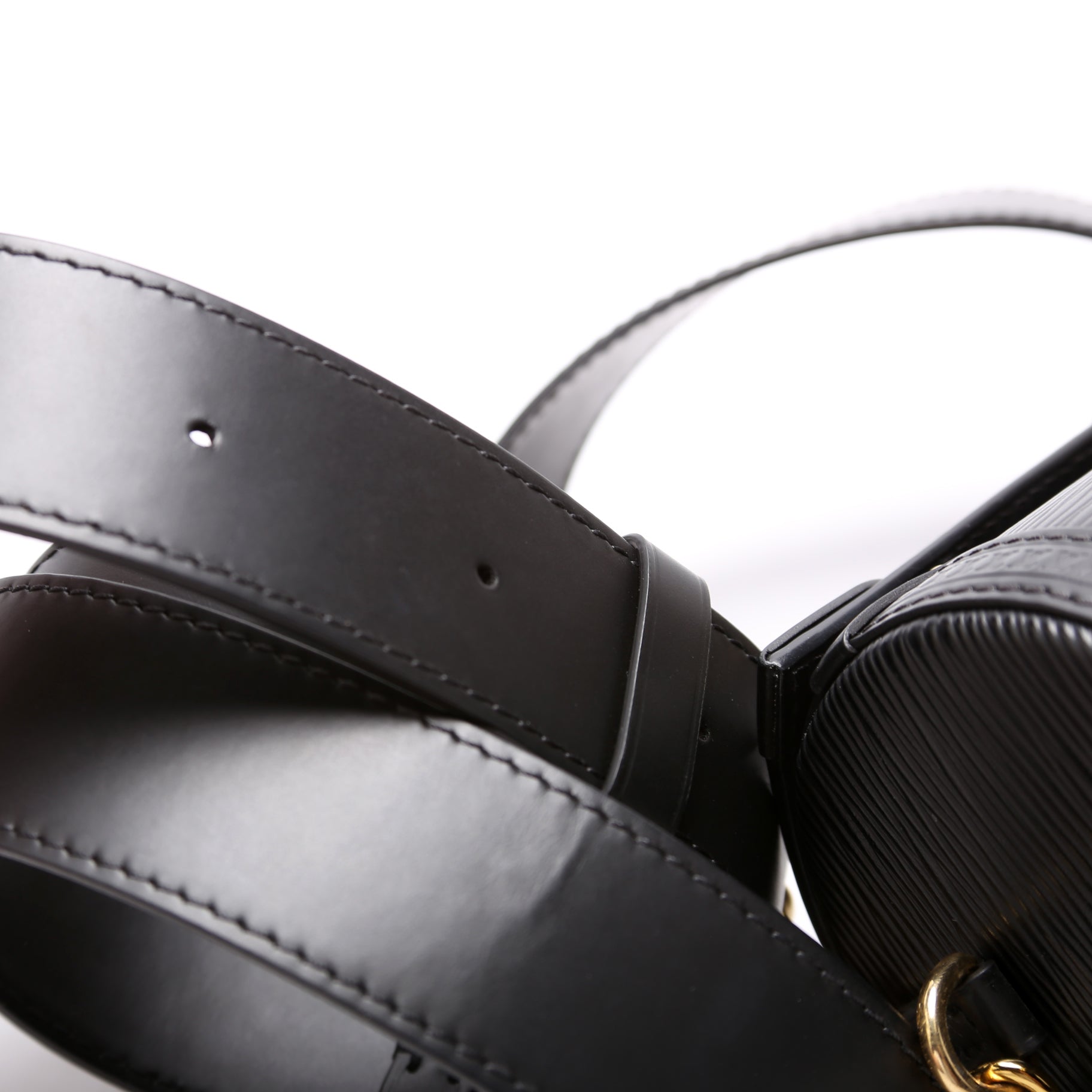 Louis Vuitton Papillon Trunk Epi Black