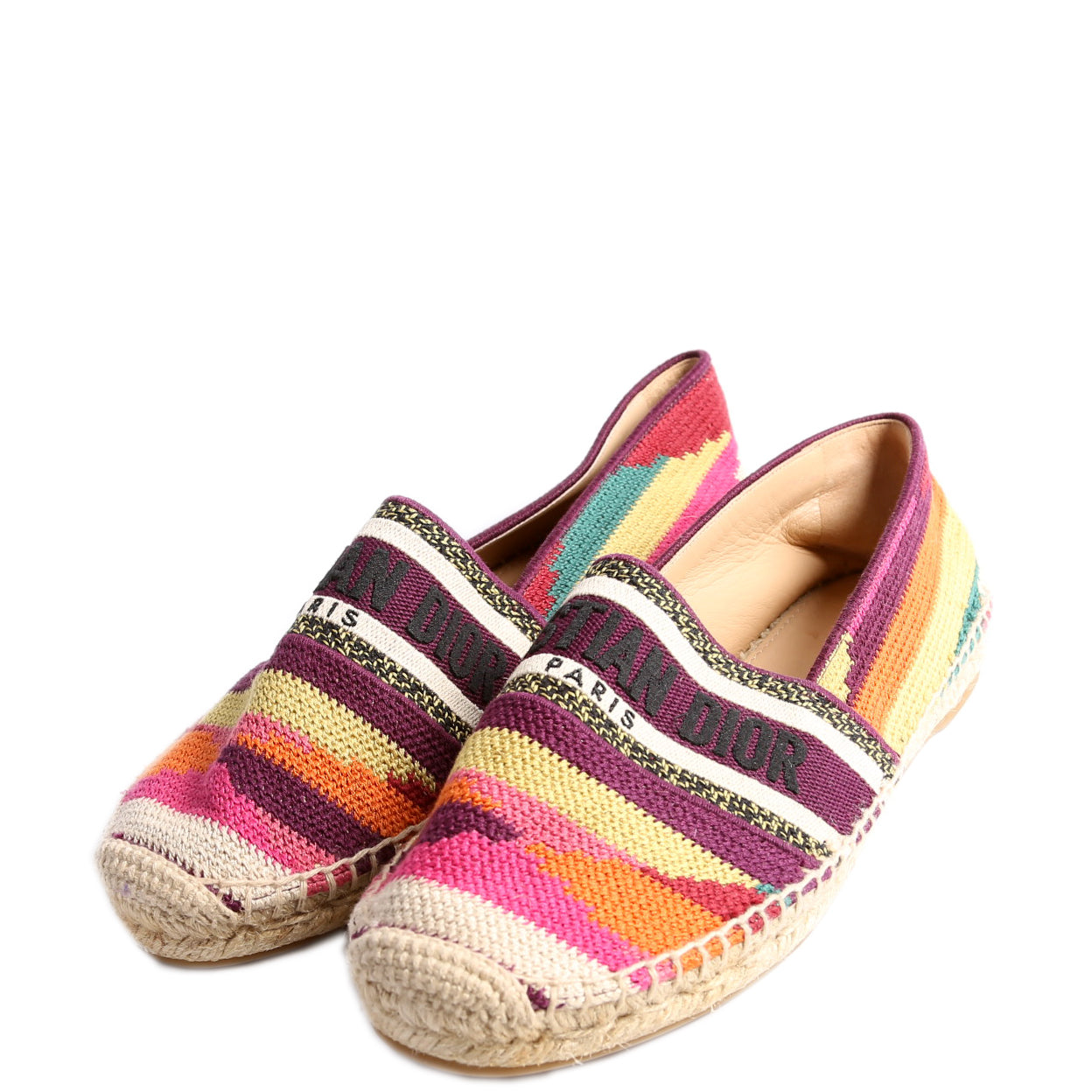 Christian Dior Espadrilles Size 40 Multicolor