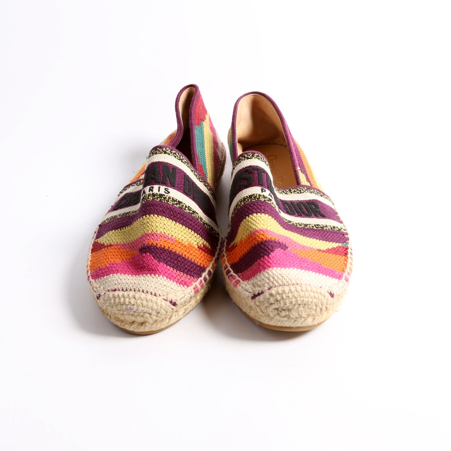 Christian Dior Espadrilles Size 40 Multicolor