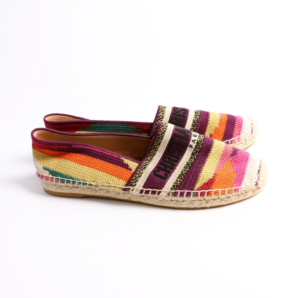 Christian Dior Espadrilles Size 40 Multicolor