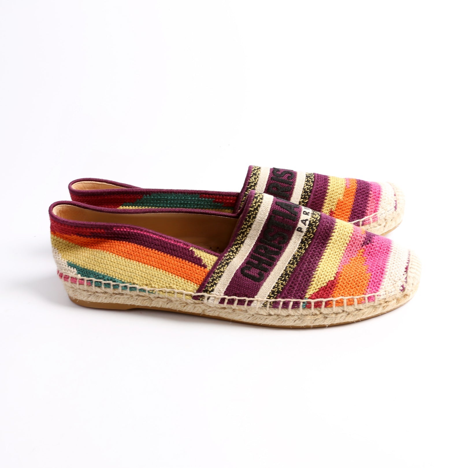 Christian Dior Espadrilles Size 40 Multicolor