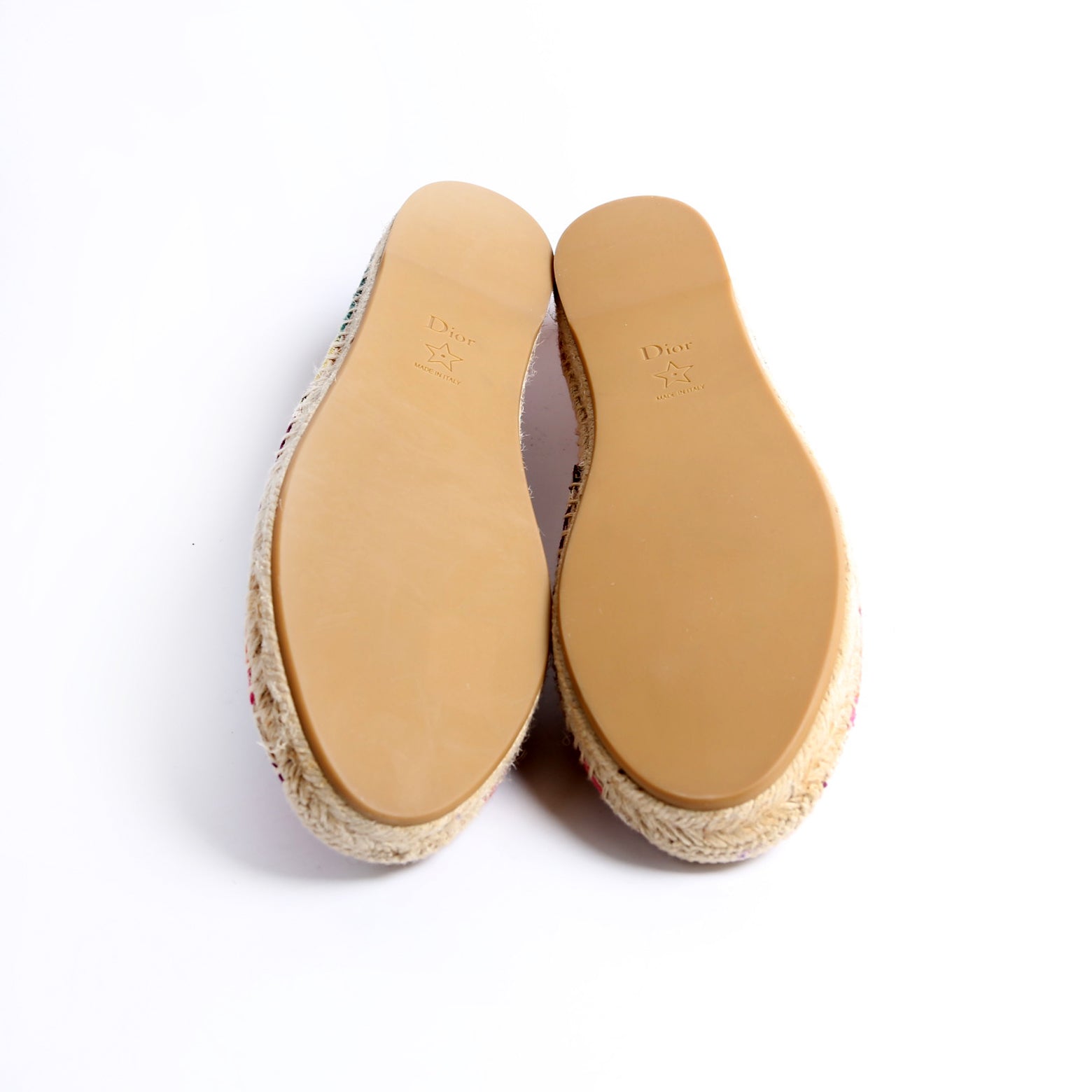 Christian Dior Espadrilles Size 40 Multicolor