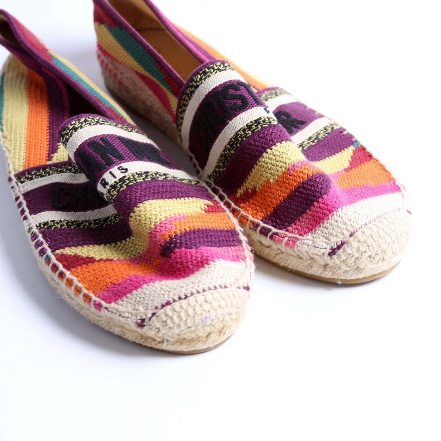 Christian Dior Espadrilles Size 40 Multicolor