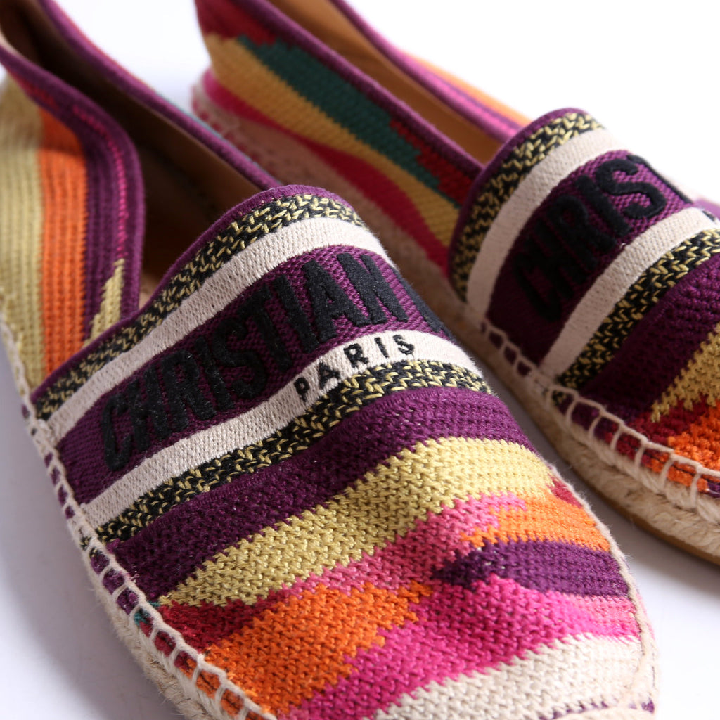 Christian Dior Espadrilles Size 40 Multicolor