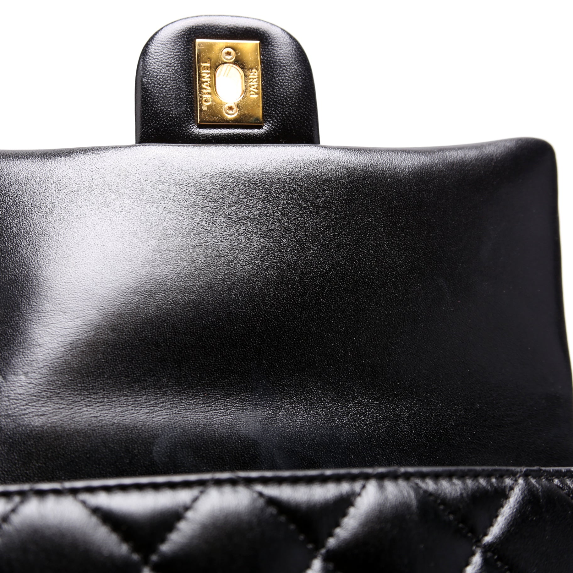 Chanel Rectangular Mini Top Handle RFID Black