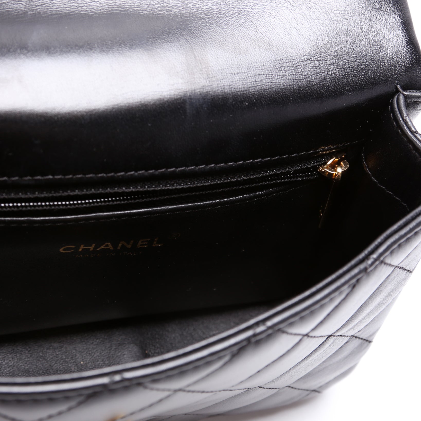 Chanel Rectangular Mini Top Handle RFID Black
