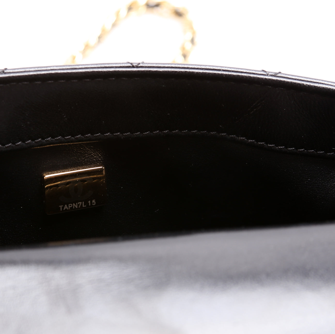 Chanel Rectangular Mini Top Handle RFID Black