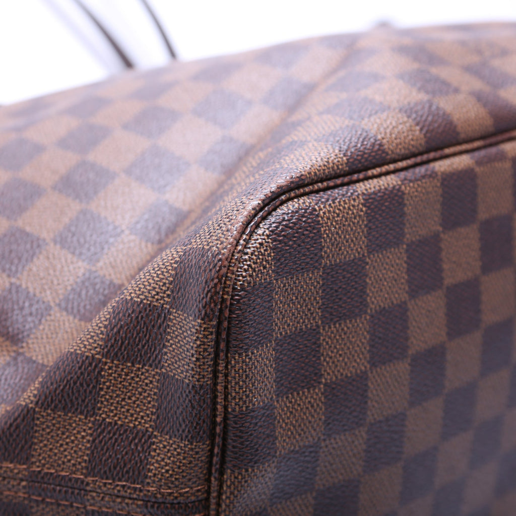 Louis Vuitton Neverfull MM with Wallet Damier Ebene