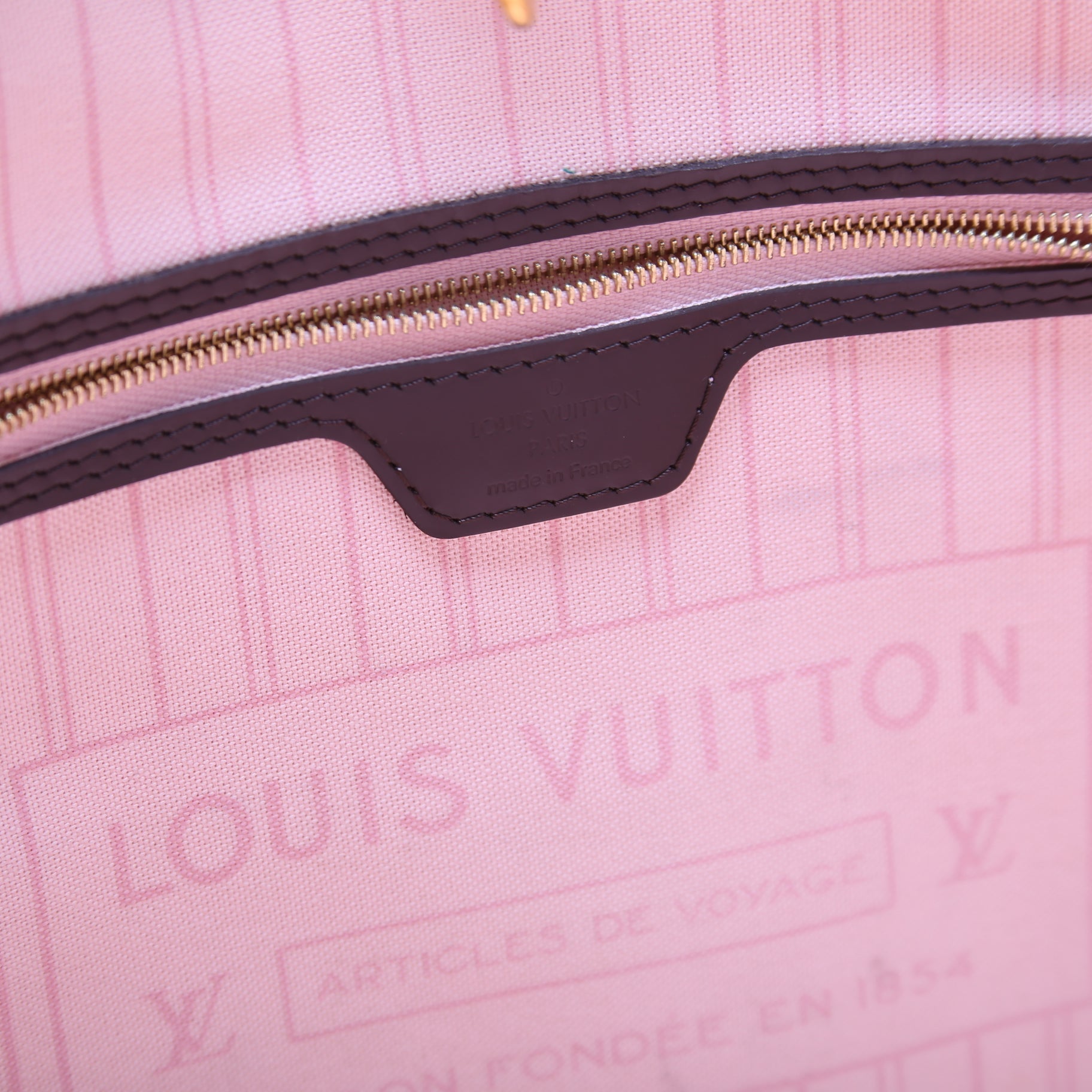 Louis Vuitton Neverfull MM with Wallet Damier Ebene