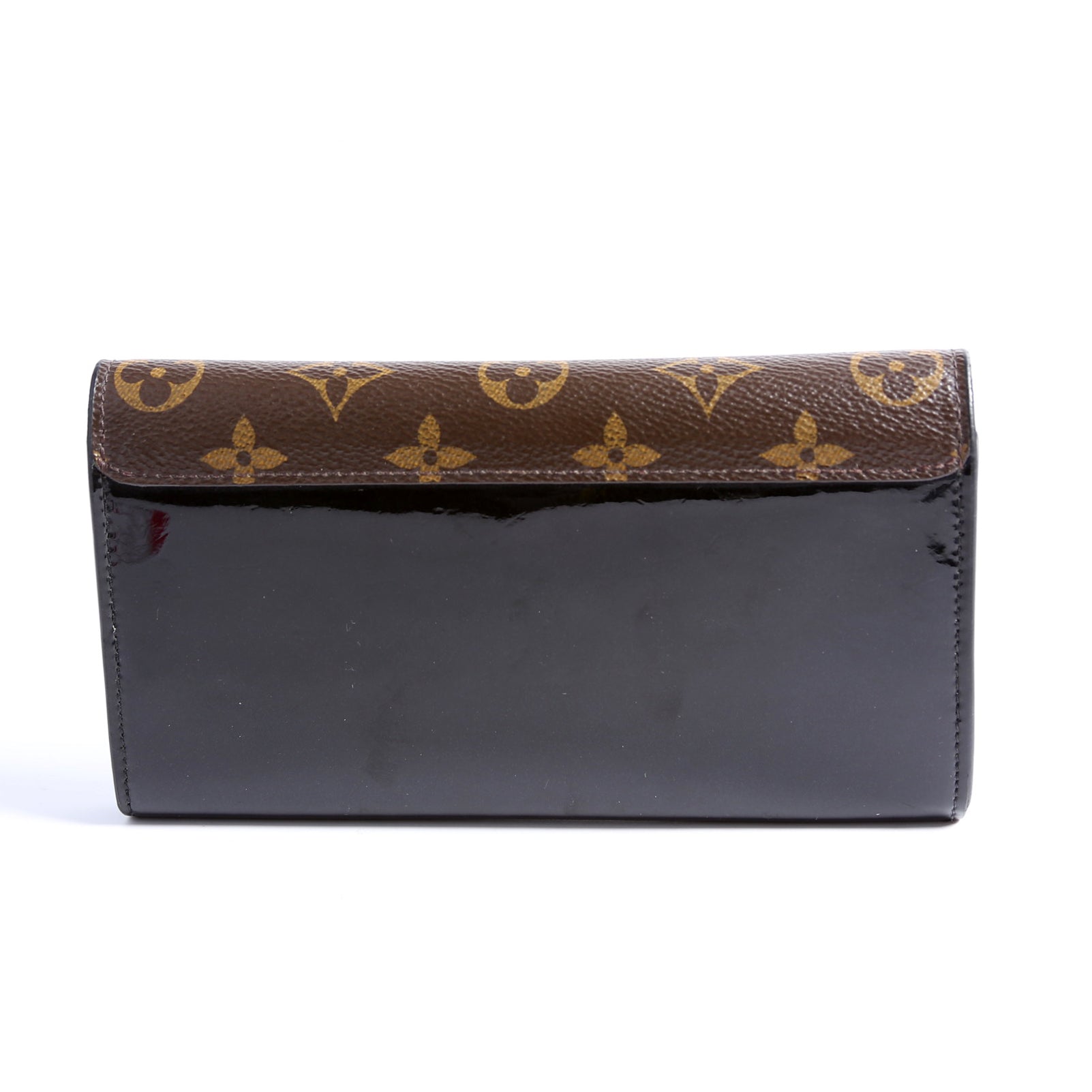 Louis Vuitton Cherrywood Long Wallet Black