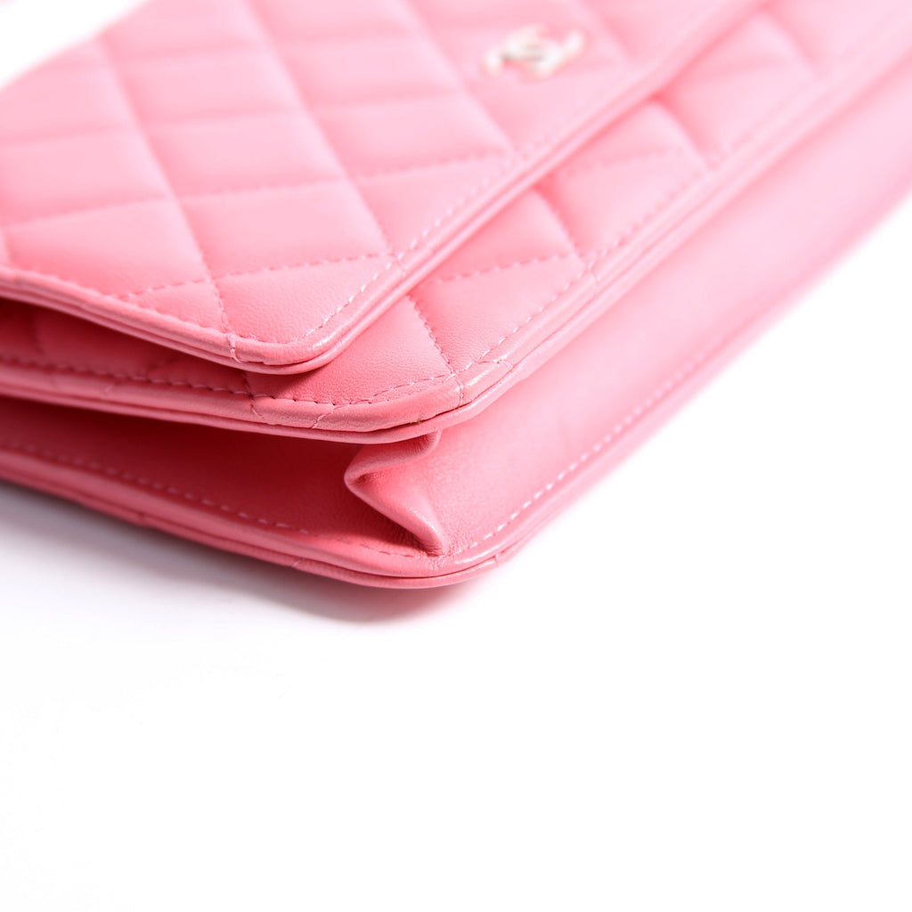 Chanel WOC Classic Quilted Lambskin Pink