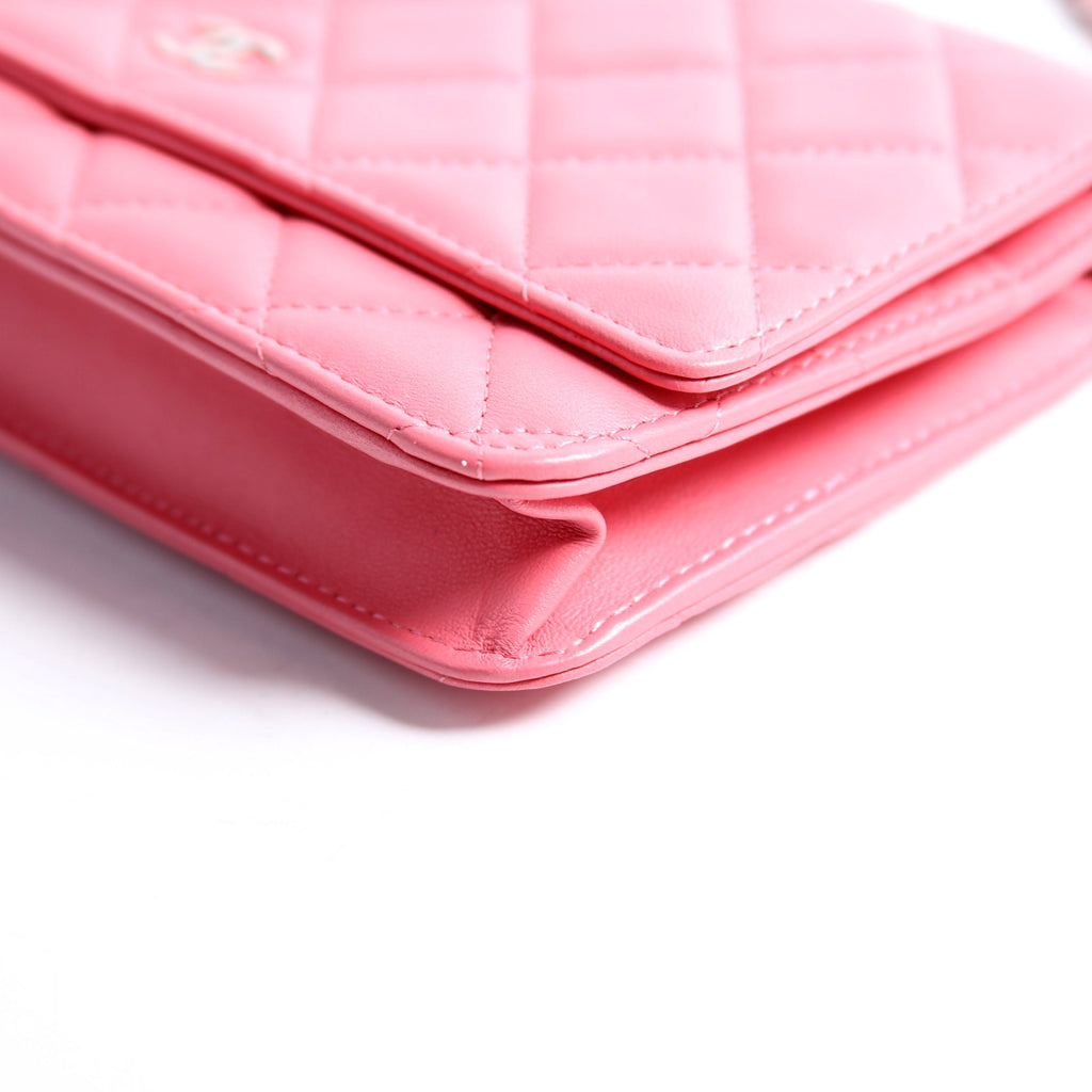 Chanel WOC Classic Quilted Lambskin Pink