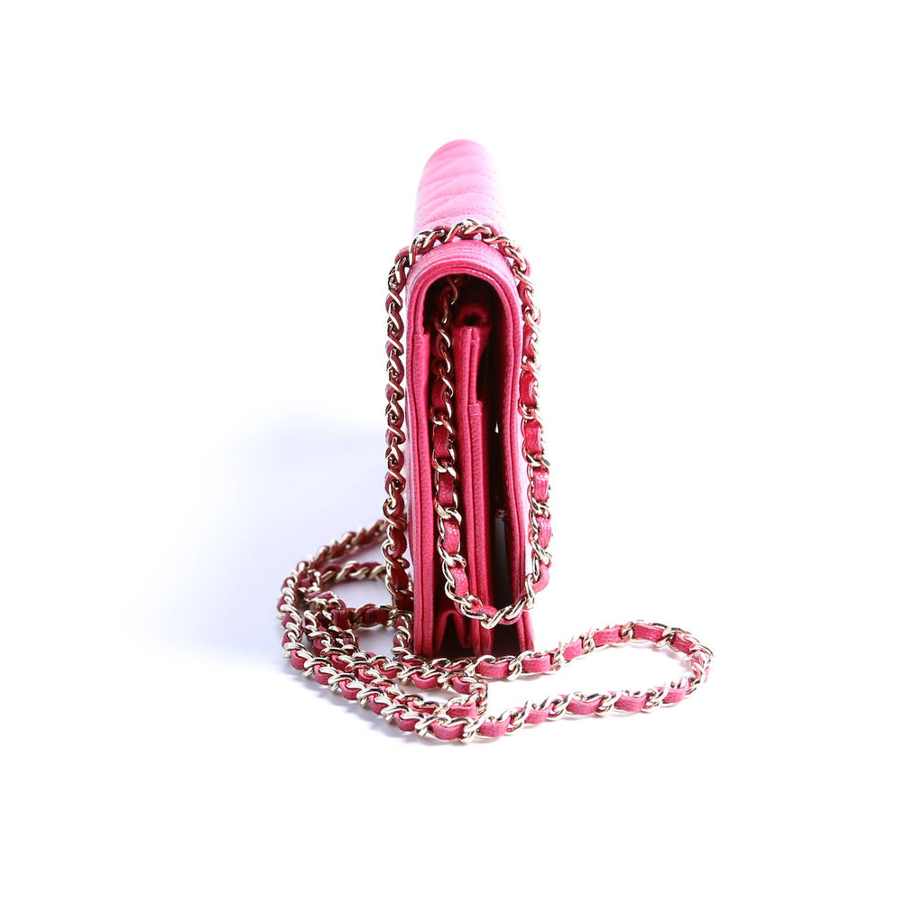 Chanel WOC Boy Caviar Pink