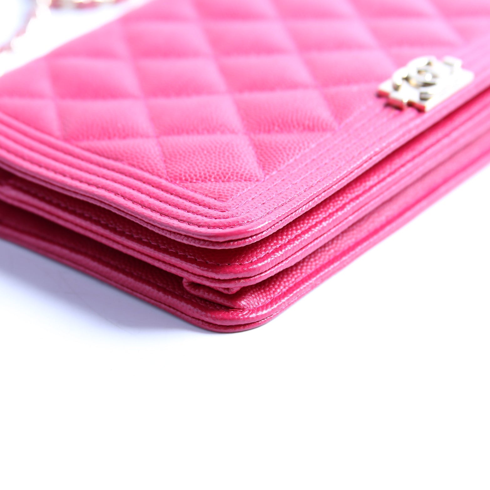 Chanel WOC Boy Caviar Pink