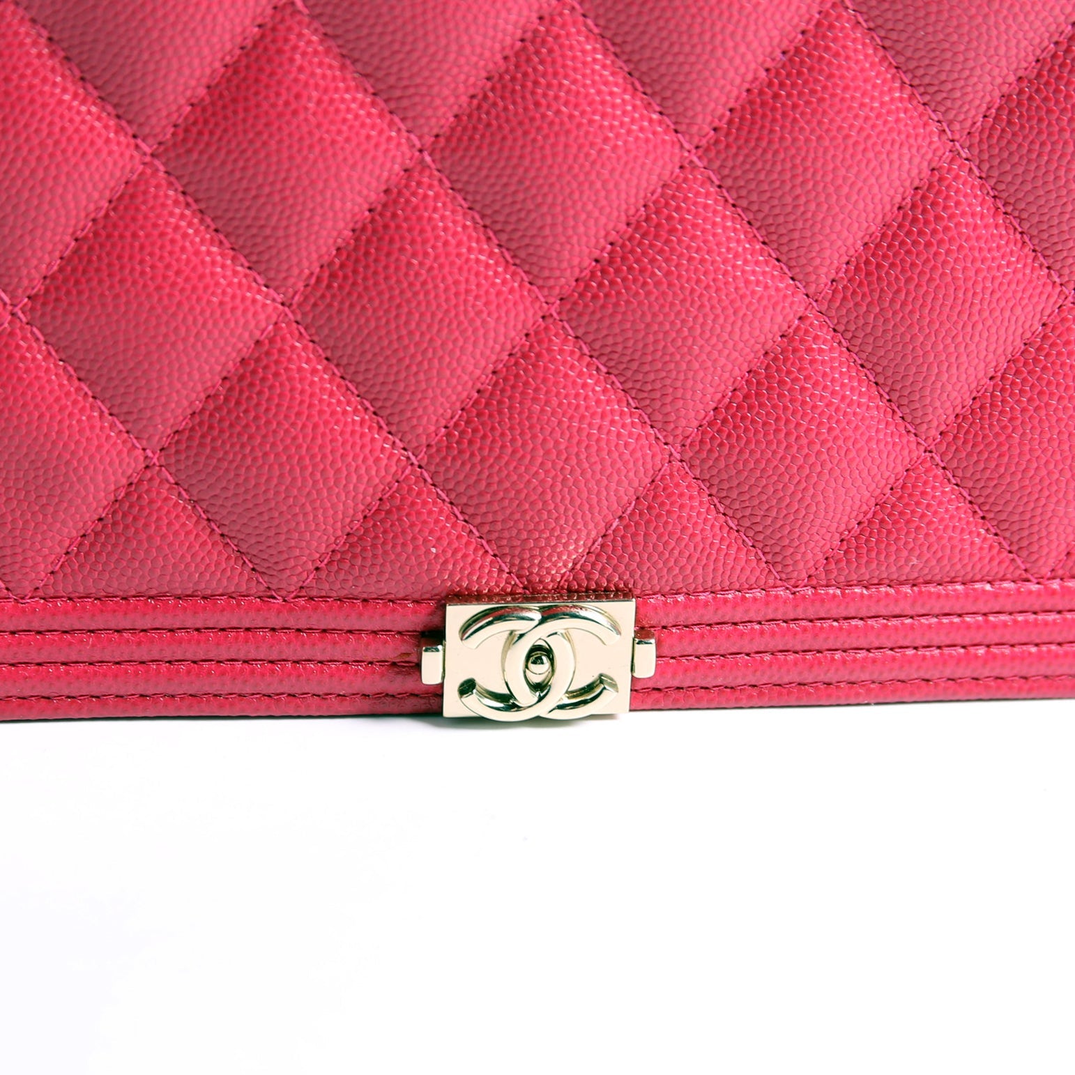 Chanel WOC Boy Caviar Pink